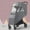 Gray, variant on Baby Stroller Cold Weather Shield, Winter Universal Windproof Stroller Rain Cover Protection Travel Baby Pram Rain Cover Pushchairs Accessories Dust Snow Protection Weather Shield for Outdoor