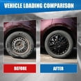 thumbnail image 3 of (Set of 4)15" Universal Hubcaps,Wheel Rims Cover,Snap on Car Truck SUV,ABS+PC,Black Matte, 3 of 7