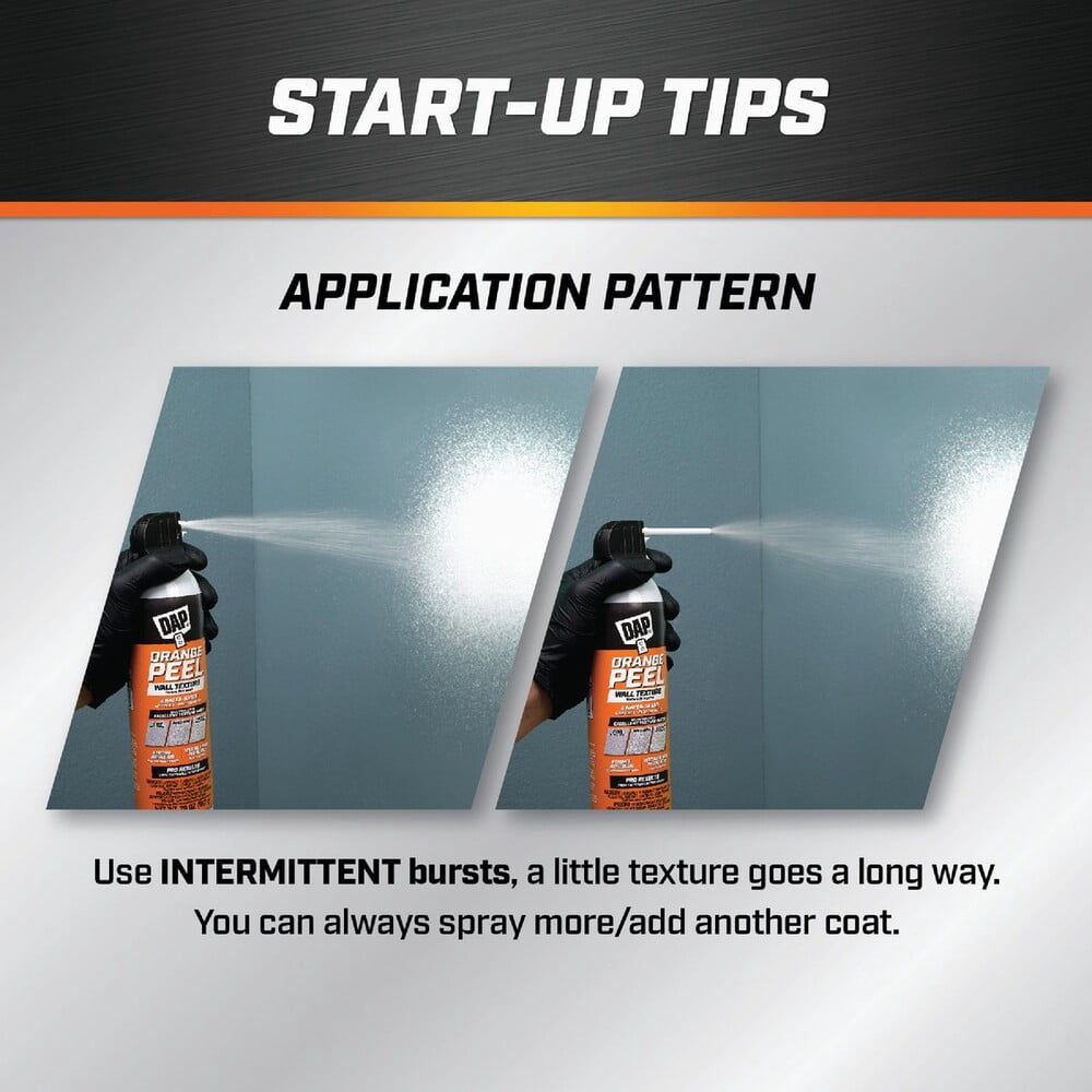 DAP 50015 20 oz Orange Peel Water Base Spray Texture