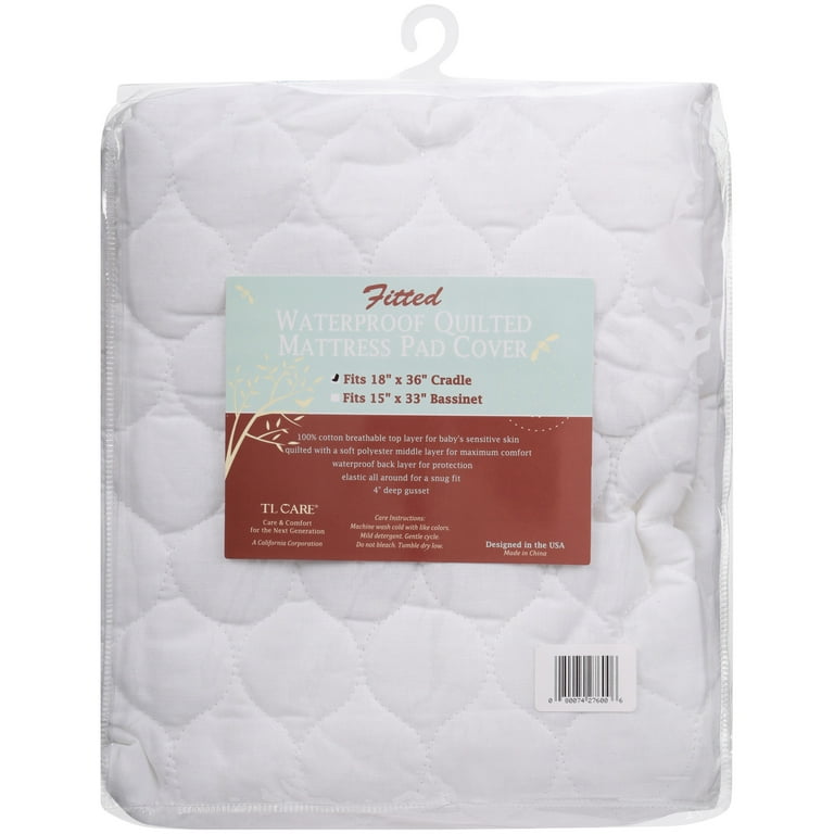 Waterproof bassinet mattress clearance protector