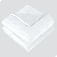 thumbnail image 1 of Bare Home 25 lbs Weighted Blanket for Adults - 80" x 87" - Minky Fleece, White, 1 of 7