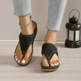 thumbnail image 4 of Sandalias Dedo Del Pie Cuña Casuales Huecas Verano Mujeres Ortopédicas Avistables Cómodo para Viajar Al Aire Libre, 4 of 6