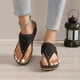 thumbnail image 1 of Mujeres Sandalias ortopédicas Sandalias huecas de verano Agradables Senos gruesos Zapatos de playa, 1 of 6