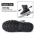 thumbnail image 5 of Snow Boots for Kids Boys Snow Boots Waterproof Outdoor Warm Slip girls Winter Shoes(Size Toddler 5.5-Big Kids 20), 5 of 7