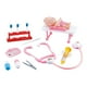 thumbnail image 1 of Juego de simulación de doctor,fingir jugar doctor juguetes educativos,Accesorios de cosplay para fiesta de juguete de simulación para niños y niñas,Juego de kits de herramientas de Rosa, 1 of 9