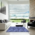 thumbnail image 7 of Ahgly Company Machine Washable Indoor Rectangle Transitional Blue Area Rugs, 5' x 7', 7 of 7