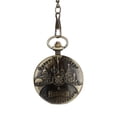 thumbnail image 2 of Personalized Pattern Steampunk Vintage Quartz Roman Numerals Pocket Watch, 2 of 9