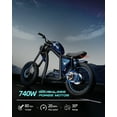 thumbnail image 6 of BIGNIU BG-X Electric Bike for Adults,740W Brushless Motor 48V/31.5Ah Up to 40 Miles E-Bike Front/Rear Turn Signal Dual Suspension Ebikes UL2849, 6 of 6