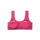 thumbnail image 2 of Entrenamiento Algodón Sin alambre Comodidad Cojín extraíble Chaleco Tops Sujetador Fucsia One Size, 2 of 6