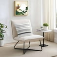 thumbnail image 6 of Outdoor Waterproof Throw Pillow Covers Set of 2 Beige Grey Stripes Decorative Pillowcases Square Outdoor Pillows Cushion Case 18x18 Inch Simple Geometric Striped Patio Pillows for Couch Sofa Bed, 6 of 9