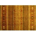 thumbnail image 1 of Ahgly Company Indoor Rectangle Oriental Yellow Traditional Area Rugs, 8' x 12', 1 of 4