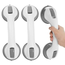 KEKOY 3 Pack 12 inch Grab Bars Bathtubs and Bathroom with Strong Hold Suction Cup, Shower Handles for Elderly, Bathroom Rails for Safety