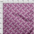 thumbnail image 3 of oneOone Velvet Purple Fabric Ikat Sewing Craft Projects Fabric Prints By Yard 58 Inch Wide, 3 of 5