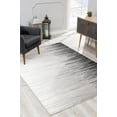 thumbnail image 6 of Rug Branch Contemporary Abstract Lines Black Grey Indoor Area Rug - 4x6, 6 of 6