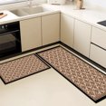 thumbnail image 5 of Farmhouse Kitchen Rugs Set 3 Piece, Boho Kitchen Mats for Floor, Non-Slip Kitchen Rug Waterproof Mats for Kitchen, Runner Rugs for Hallway Laundry Holiday Sink Decor, 5 of 12