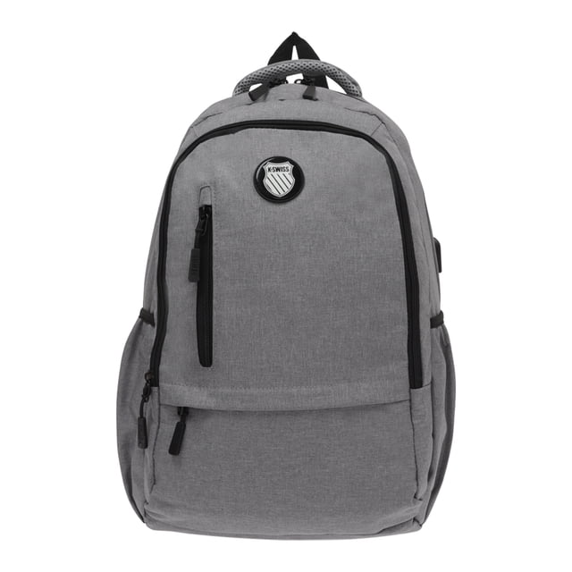 Mochila K-SWISS JETT BPK-03 GRI para oficina ó colegio