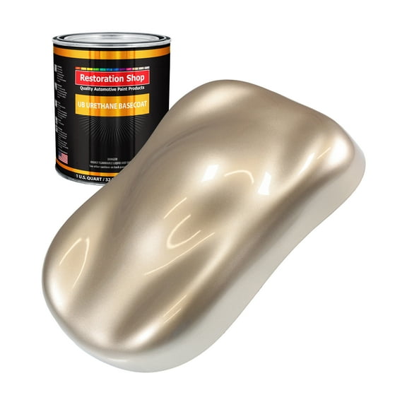 Cashmere Gold Metallic 1 Quart URETHANE BASECOAT Car Auto Body Paint