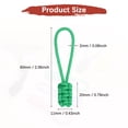 thumbnail image 3 of Reemplazo de Tirador de Cremallera [12PCS] - Extensor de Cabezas de Cremallera de Cuerda Tejida para Mochila y Chaqueta - [Verde], 3 of 6