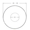 thumbnail image 3 of de de vadora de interruptor de de 3 vías para guitarra eléctrica . degree 1 2 Sunnimix Arandela de Interruptor de 3 Maneras, 3 of 6
