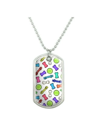 Ball Chain Necklace Set for Military Dog Tags – GoTags