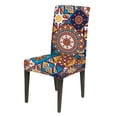 thumbnail image 4 of KBOOK Stretch Dining Chair Covers Bohemian Chair Covers for Dining Room Party Wedding Banquet (2PCs), 4 of 5
