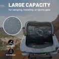 thumbnail image 3 of Mochila Duffle MIER 60 L resistente al agua para gimnasio, deportes y viajes, 3 of 7