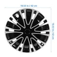 thumbnail image 2 of 1PC Decorative Hub Cover Vehicle Wheel Hub Cap Automotive Wheel Hub Cover Car Hub Cap, 2 of 8