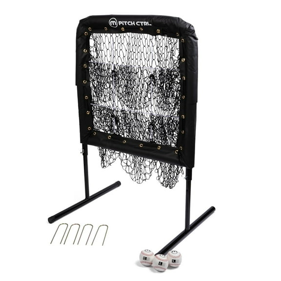 Pitch CTRL 9 Pocket Pitching Target Strike Zone for Baseball and Softball Pitchers