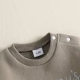 thumbnail image 6 of Cjfdfy Newborn Baby Boy Fall Outfit Mommy's Bestie Printed Long Sleeve Jumpsuit Baby Take Home Outfit Infant Cute Coming Home Clothes 0-18M, 6 of 9