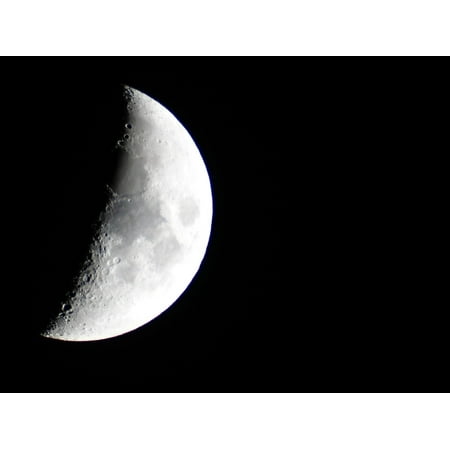 LAMINATED POSTER Sky Night View Moon Poster Print 11 x