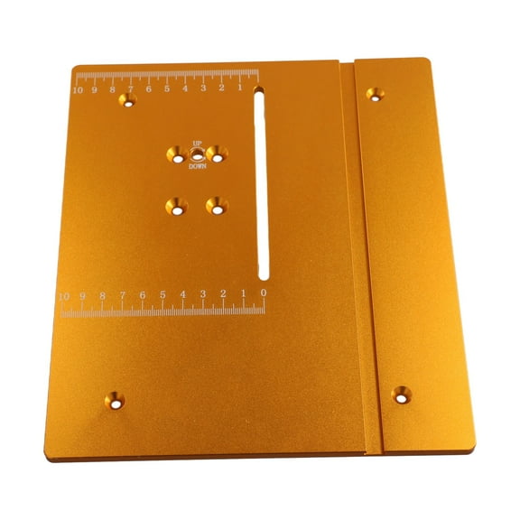 T60 Aluminum Router Table Insert Plate Table Saw Panel Circular Saw Table 24X20 For Woodworking Benches Fangkenuo