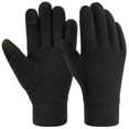 thumbnail image 3 of Winter Thermal Mittens Double Layer Thick Lined for Outdoor Sports Skiing, Touchscreen Compatible Inner Liner, Polar Warm Gloves for Men Women Running Driving Bike Cycling Black Blue Gray, 3 of 3