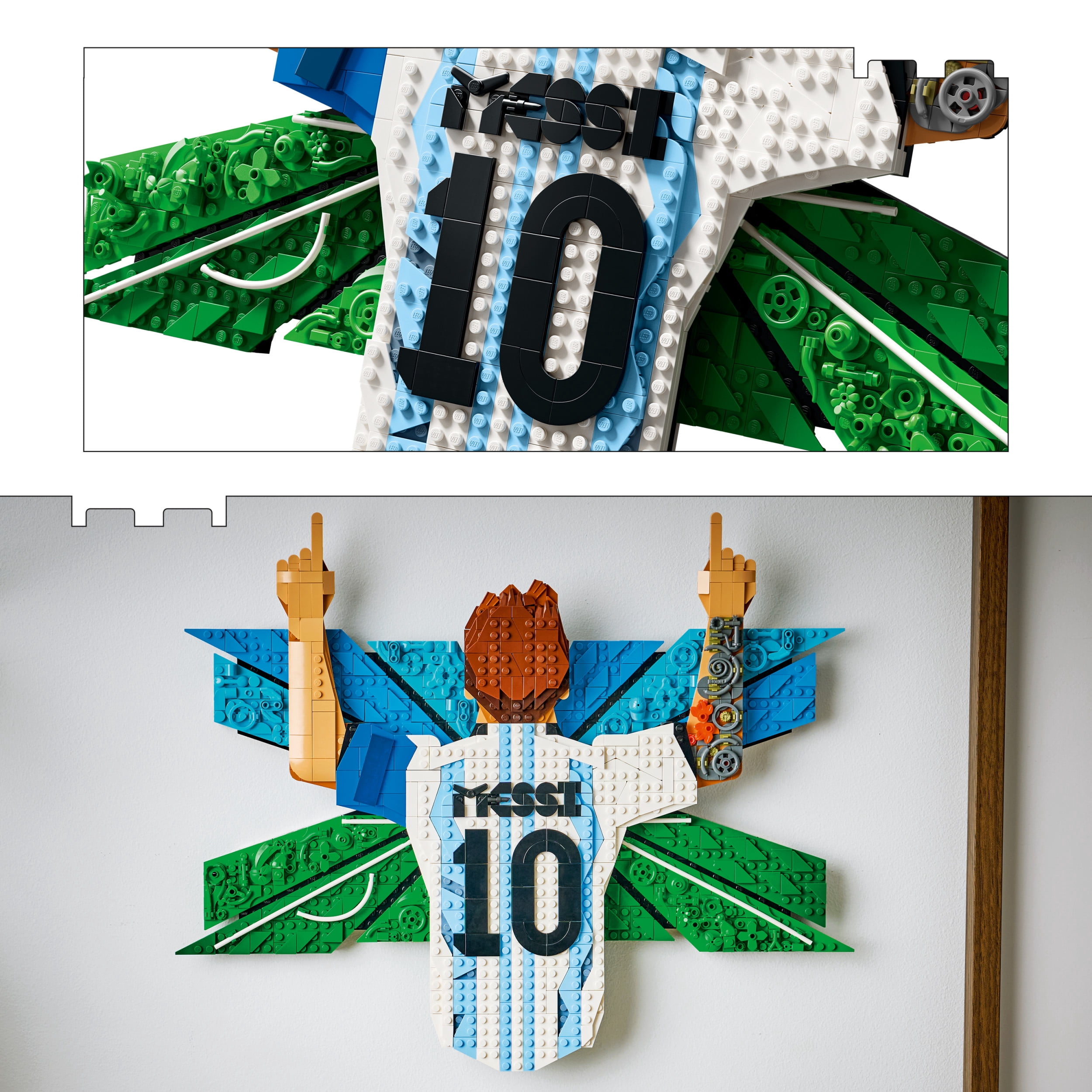 LEGO Editions Lionel Messi – La célébration, Ensemble de construction 43018