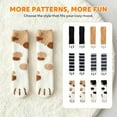 thumbnail image 5 of Fuzzy Cat Claw Socks for Women,Cute Animal Slipper Socks Sleeping Warm Socks Christmas Gift for Girls, 5 of 7