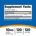 thumbnail image 5 of Nutricost Lithium Orotate (10mg) 120 Capsules - Vegan Lithium Supplement, GMO-Free, Gluten-Free, 5 of 5