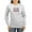 Ash Gray, variant on CafePress - Your Voice Matters Women's Long Sleeve T Shirt - Women's Long Sleeve Graphic Casual T-Shirt