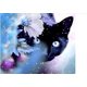 thumbnail image 1 of RV DIY 5D Pintura De Diamante Punto De Cruz Bordado Kits De Pintura De Diamante Decoración De La Sala De Estar Dormitorio Etiqueta De La Pared, Gato (12X16inch/30X40CM), 1 of 5