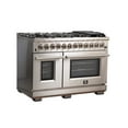 thumbnail image 2 of Forno Capriasca 48-Inch Freestanding Dual Fuel Range, 8 Burners, True Convection Oven, 2 of 10