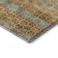 thumbnail image 3 of Addison Rugs Mayfield Premium Machine Washable Transitional Stripes Coral Rectangle Rug, 8' x 10', 3 of 6