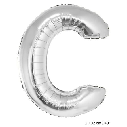 Balloon-Foil-Letter C-40"-Slv