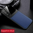 thumbnail image 1 of Dteck Back Phone Case for Samsung Galaxy S21 5G 6.2 inch / 4G Shockproof PU Leather Hybrid Slim Leather Classical Fashion Cell Cases Women Men, Blue, 1 of 1