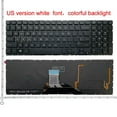 thumbnail image 1 of Clavier d'Ordinateur Portable Rétroéclairé US/RU/SP RGB pour HP OMEN 15-DC 15T-DC 15-DH TPN-Q211 C143 US RGB Rétroéclairé, 1 of 5