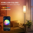 thumbnail image 2 of Lámpara de pie inteligente RGB regulable con control remoto 9W FRIDEKO HOME, 2 of 9
