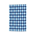thumbnail image 6 of Wukai Blue Squares Print Garden Flag 12.5x18 Inch Double Sided Sun-resistant Rain-resistant, Wrinkle-resistant Colorfast(Only Flag), 6 of 7