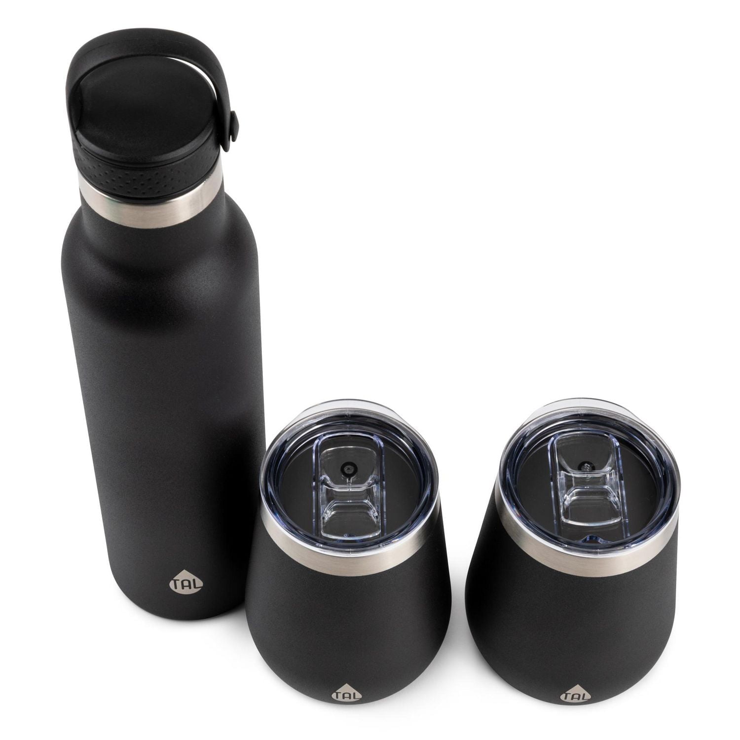 TAL Stainless Steel Merlot & Wine Tumbler, 3 Piece Set