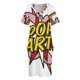 thumbnail image 3 of Vestido de verano holgado con bolsillo ropa de arte cómic Flash arte moderno cultura Pop, 3 of 6