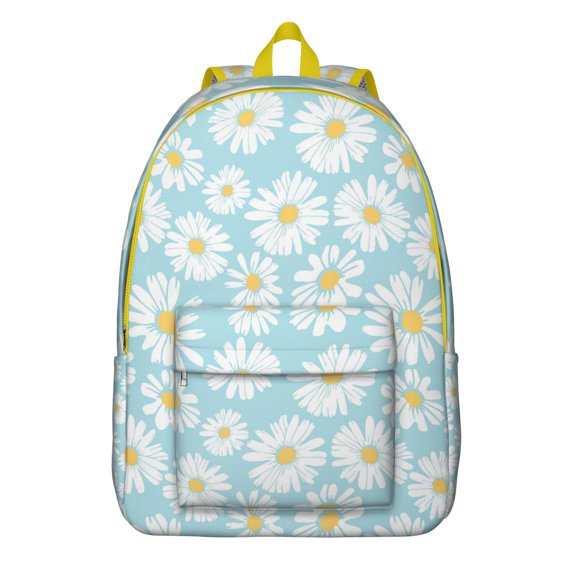 Beautifully Designed Sunflower Backpack with Tech Compartment, Ideal for School and Career Needs, Comfortable Carry, Recognition Gift