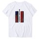 thumbnail image 2 of Fiudx Camisas de Mujer Blusa de Manga Corta con Estampado de Moda para Mujer, Divertida Camiseta con Cuello Redondo, 2 of 3