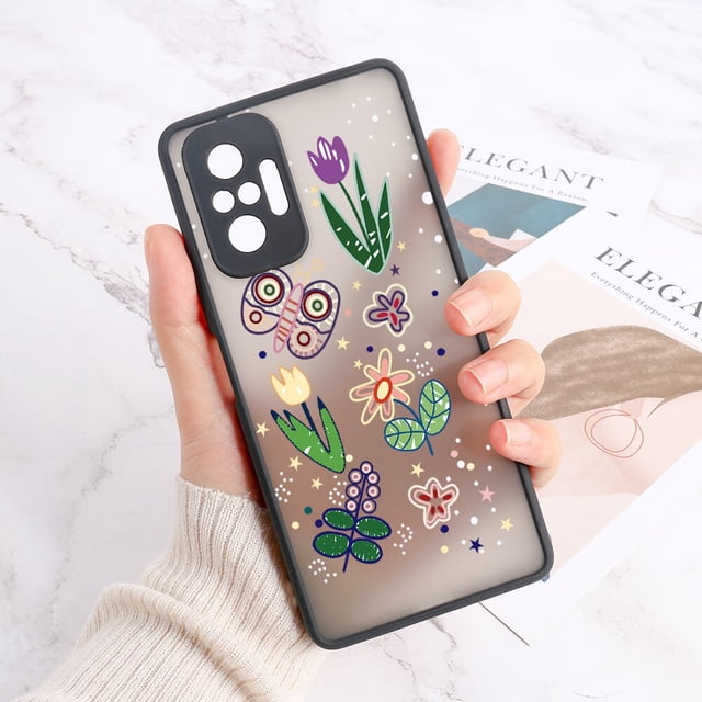 Funda dura mate para Xiaomi Redmi Note 10 Pro, 9 Pro, 9s, 10s, Mi 11 Lite, 11T, Note 10 Lite qiuyongming unisex