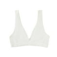 thumbnail image 3 of Generic Women New Crop Tops Large Bust Bust Deep V-Neck Breathable Bras Wireless Comfortable Supportive Everyday Wear Top, 3 of 5